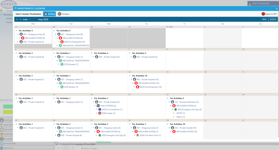 screenshot of Geomap FMS